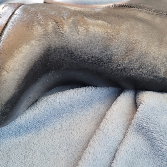 Aldo Florisca Black Leather Knee Hi Boots - Picture 9 of 16